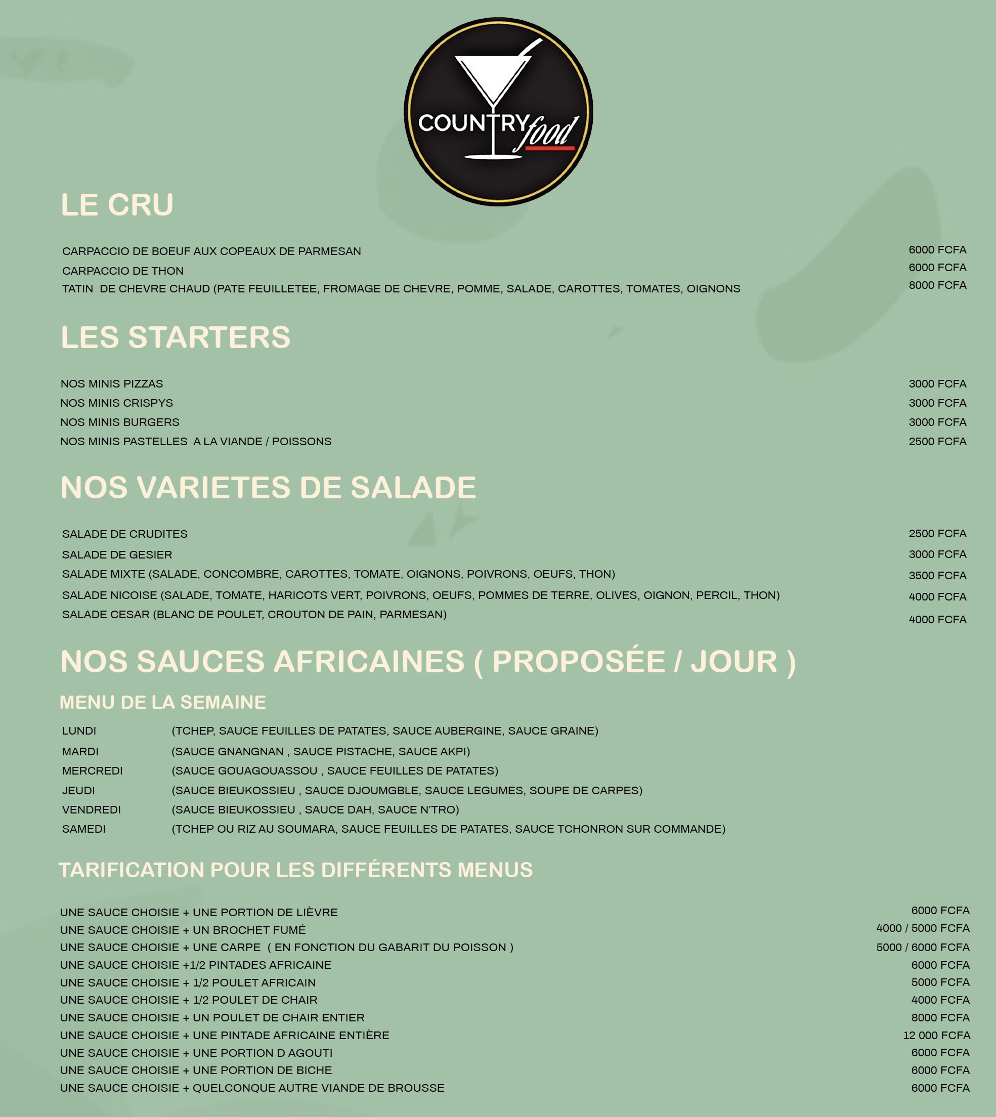 Menu 4